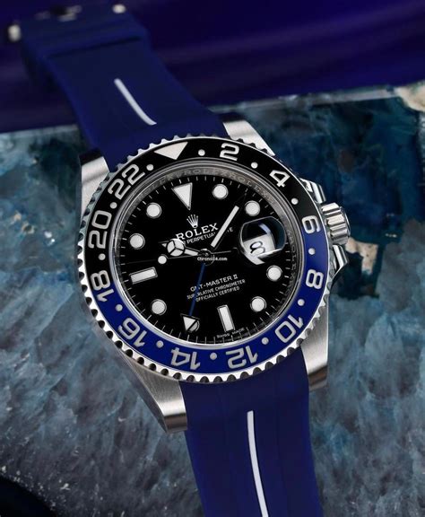 rolex gmt master blau schwarz|rolex gmt master watch.